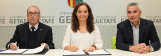 Getafe y Fundación Atlético Madrid colaboran en proyectos formativos