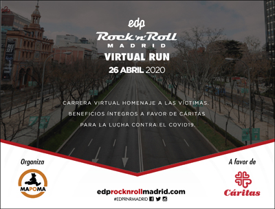 Más de 4.000 runners inscritos en el Rock ‘n’ Roll Madrid Virtual Run