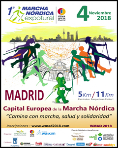 La Feria de Madrid acogerá la primera Marcha Nórdica Expotural