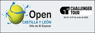 El Open Castilla y León El Espinar sube a categoría ATP Challenger 75