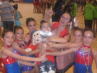 El equipo de Gimnasia Rítmica gana el Campeonato de Andalucía
