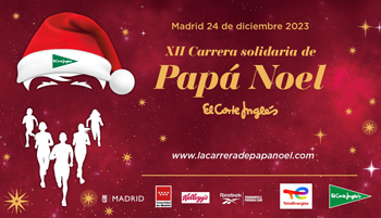 Madrid: La XII Carrera de Papá Noel se celebrará el 24 de diciembre