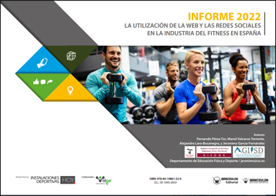8º Informe sobre el uso de la web y RRSS en el fitness en España 2022