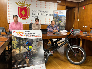Presentada la Copa de España de Trial Bici de Estella-Lizarra