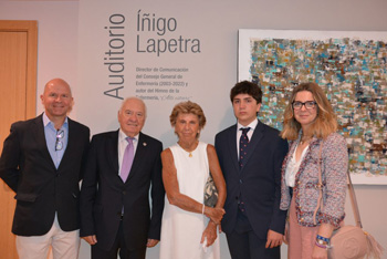 CGE homenajeó a Iñigo Lapetra con la Gran Cruz de Oro de la Enfermería