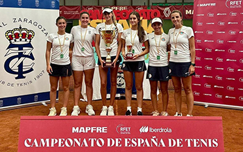 El tenis de Madrid acapara títulos nacionales júnior por equipos