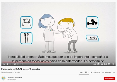 El ejercicio terapéutico aumenta  la autonomía de personas con ELA