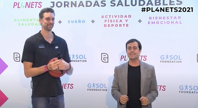 La Gasol Foundantion finalizó las jornadas saludables PL4NETS