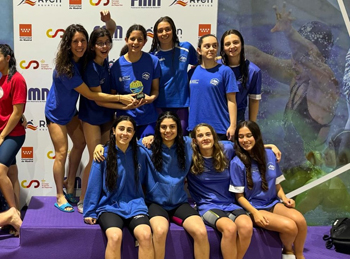 Las chicas Club Natación Pozuelo, campeonas Copa Madrid de Clubes