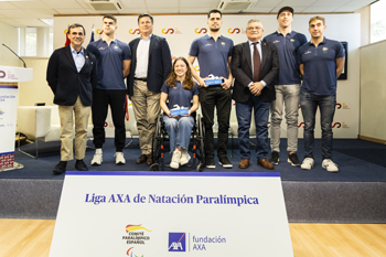 El CPE presentó la Liga AXA de Natación Paralímpica de 2025